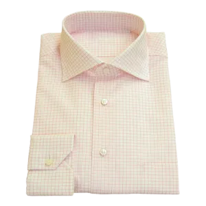 ALUMO VOYAGE PINK CHECK SHIRT