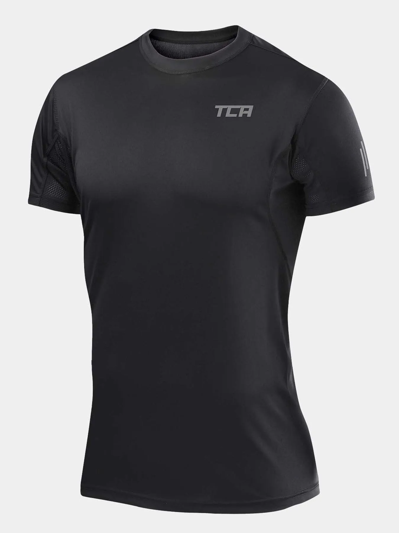 Atomic Short Sleeve T-Shirt With UPF 50  Protection & Side Mesh Panels For Men