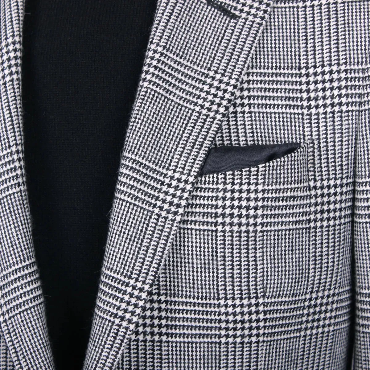 Black & White Prince of Wales Check Jacket