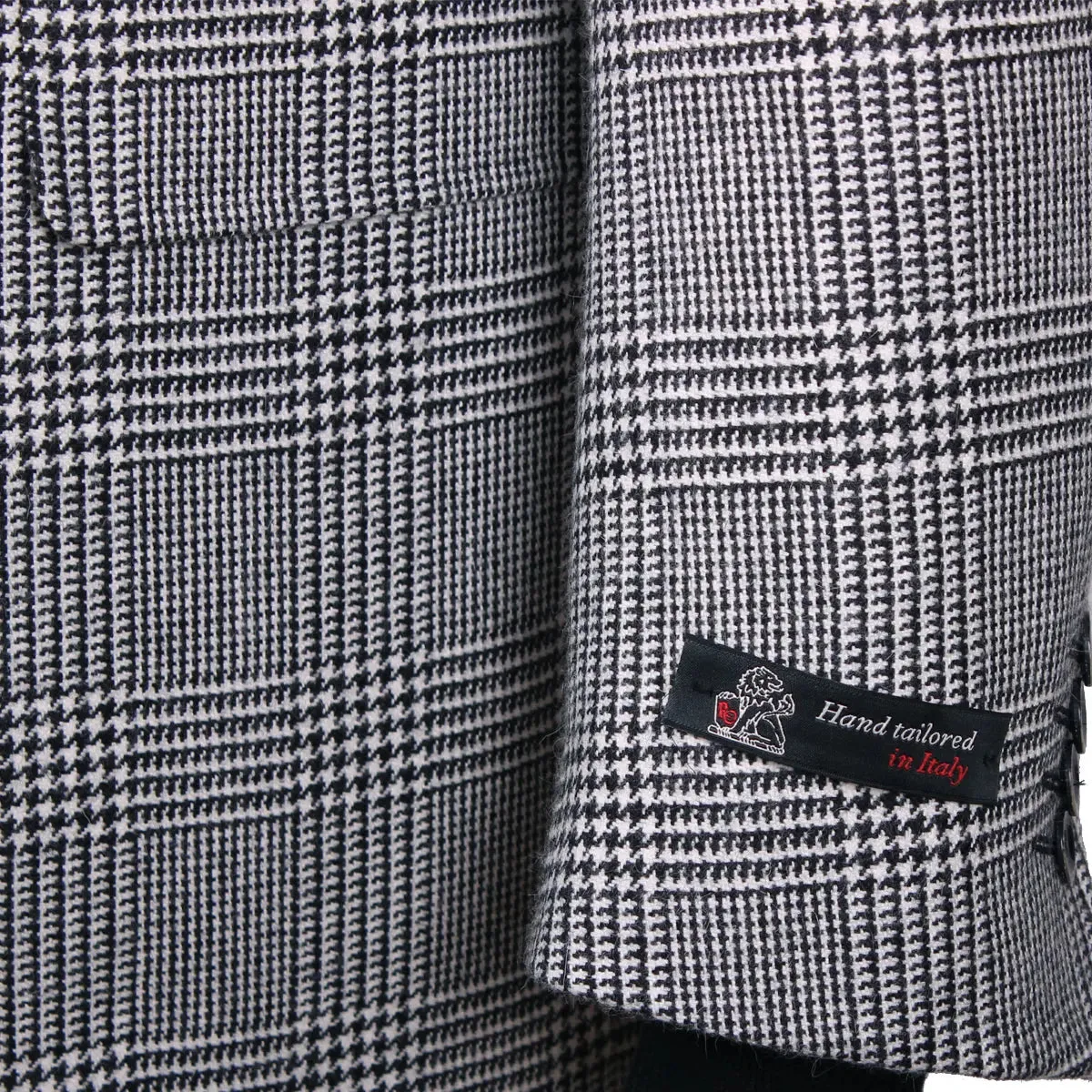 Black & White Prince of Wales Check Jacket