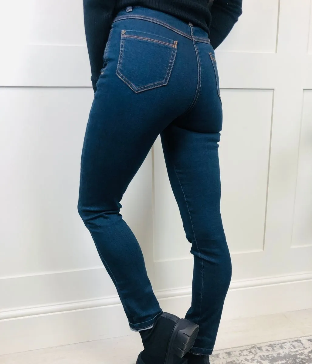 Blue Stretch Slim Leg Jeans