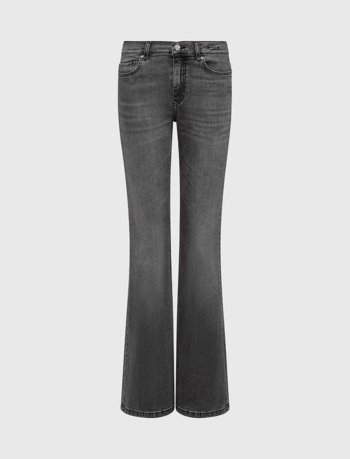 Bootcut Denim Trousers