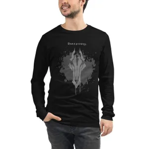 Darksiders Horseman Splash Long Sleeve T-Shirt-Black