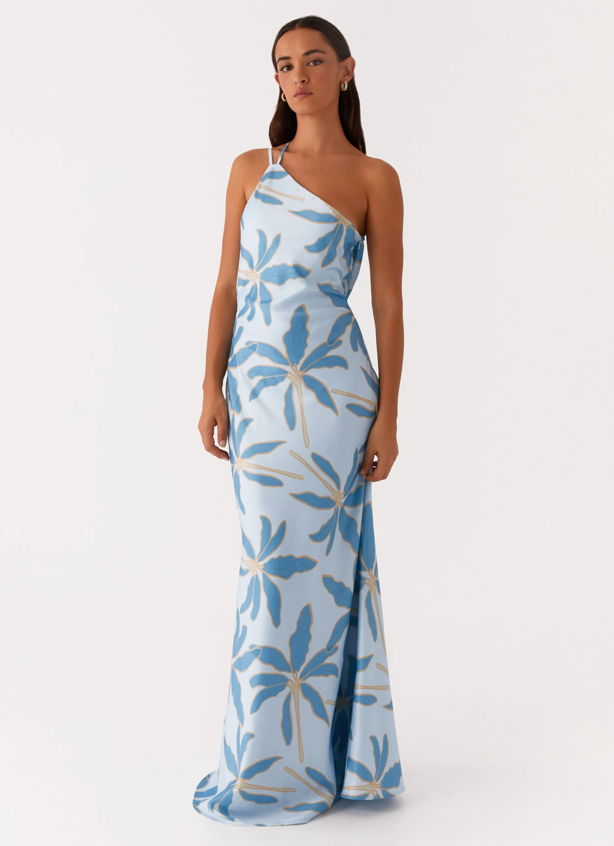 Drifting Apart Maxi Dress - Opulent Blue