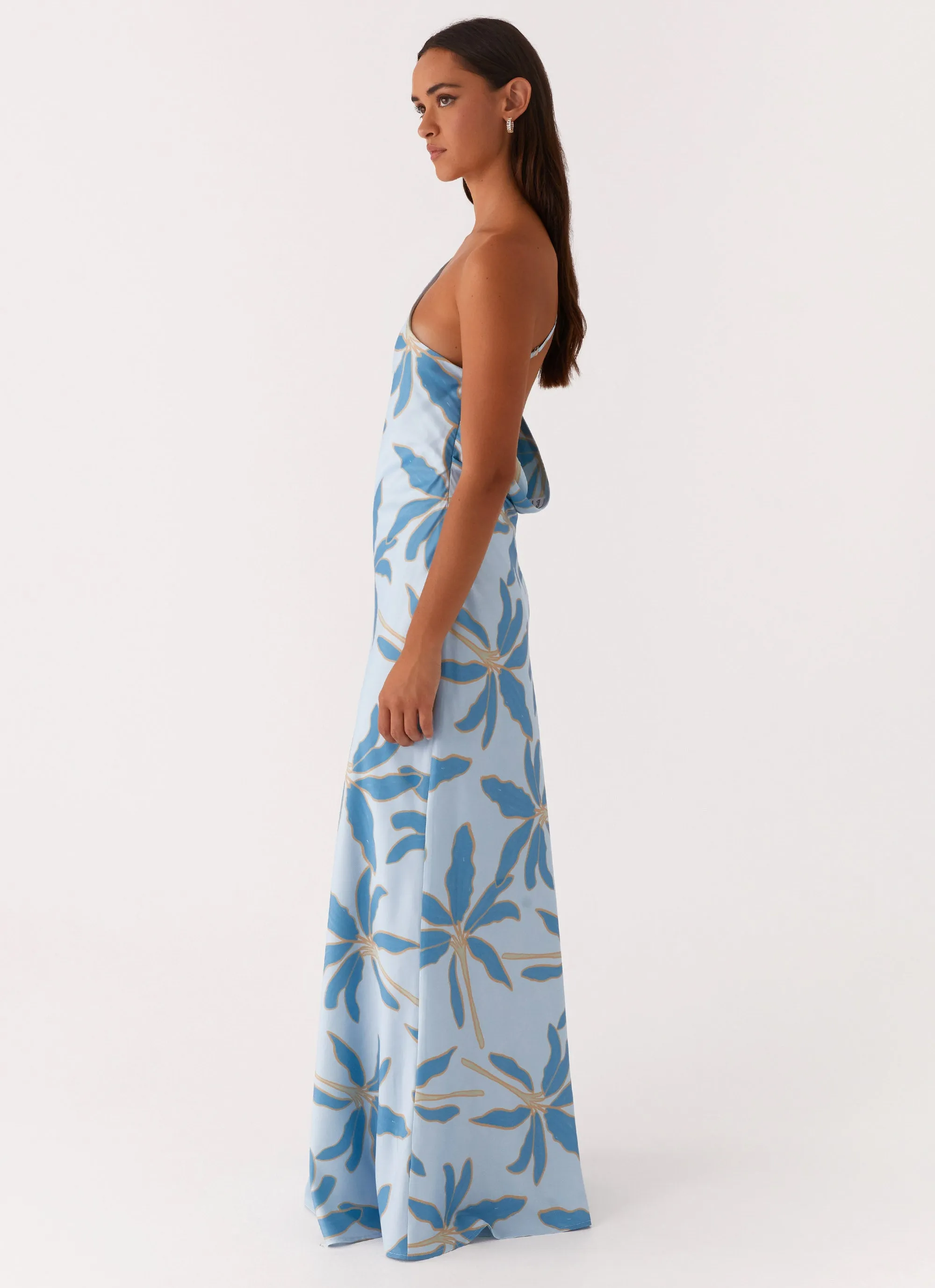 Drifting Apart Maxi Dress - Opulent Blue