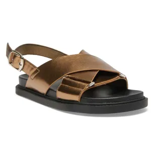 Fabian Sandal in Bronze Smooth Smooth