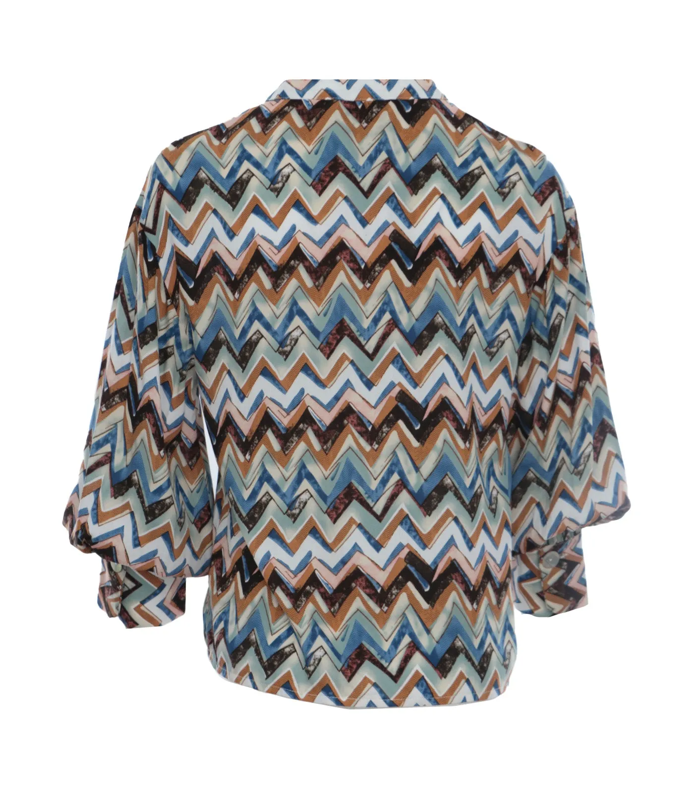 Illie Buttondown Blouse Multi