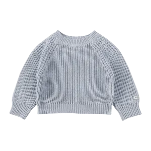 Jade Sweater | Foggy Blue