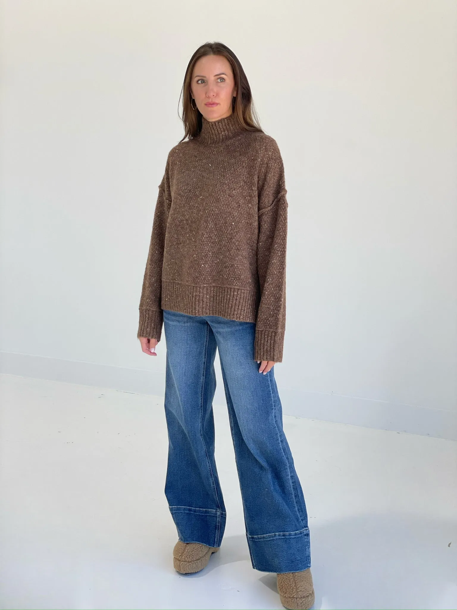 Kayla Wool Blend Sweater