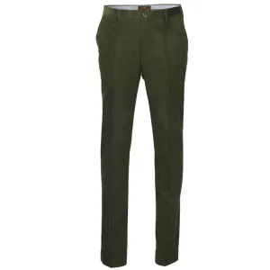 Laksen Kensington Mens Corduroy Trousers - Moss