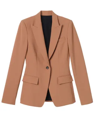 Light Camel Edie Tailored Blazer