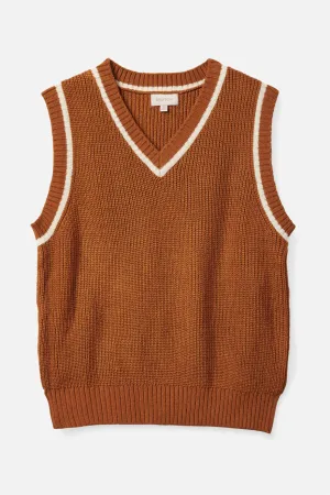 Melody Sweater Vest - Glazed Ginger