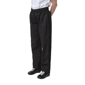 Nisbets Essentials Chef Trousers Black 2XL - BB477-XXL