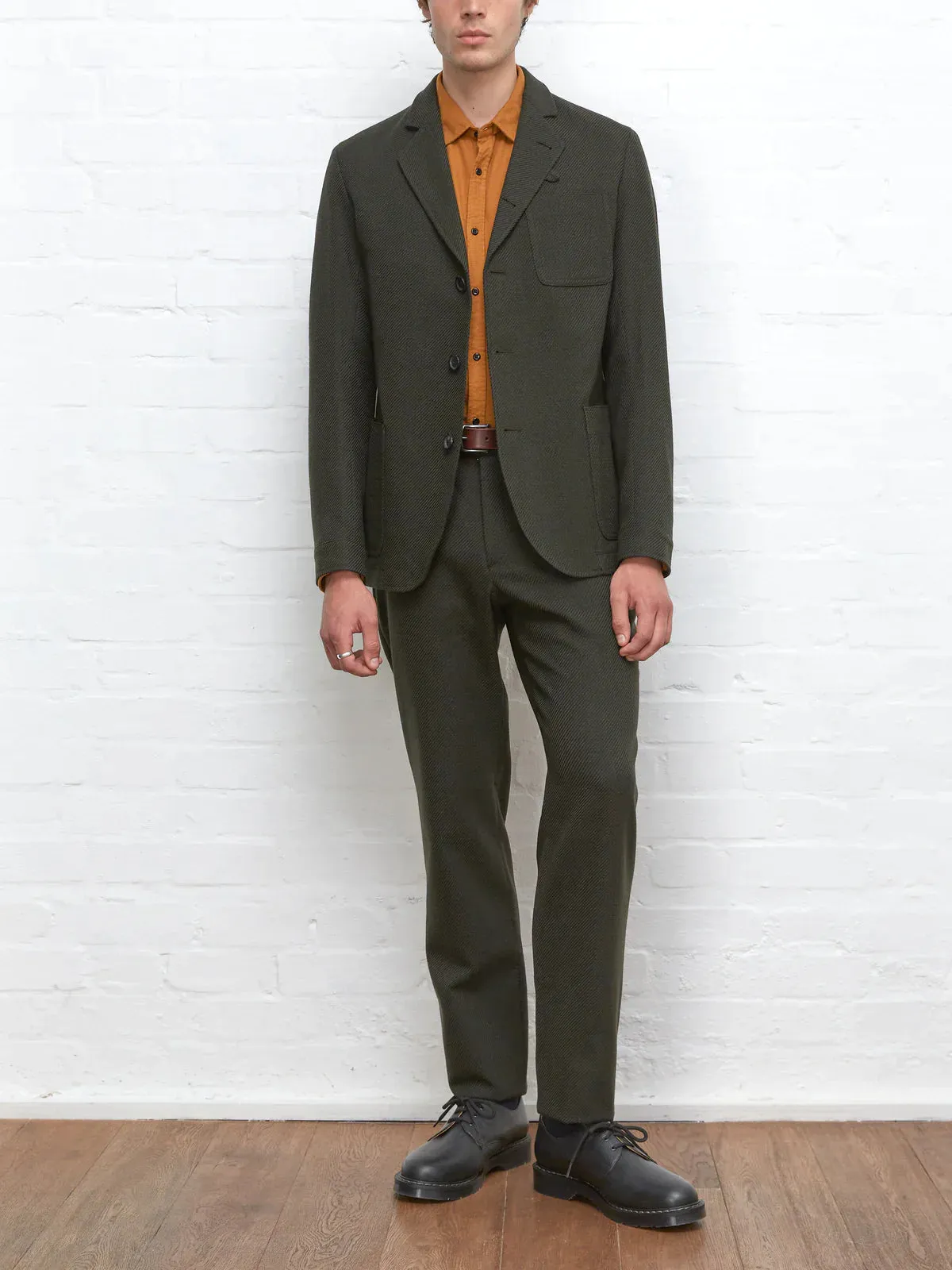 Oliver Spencer Solms Jacket Buttress Green