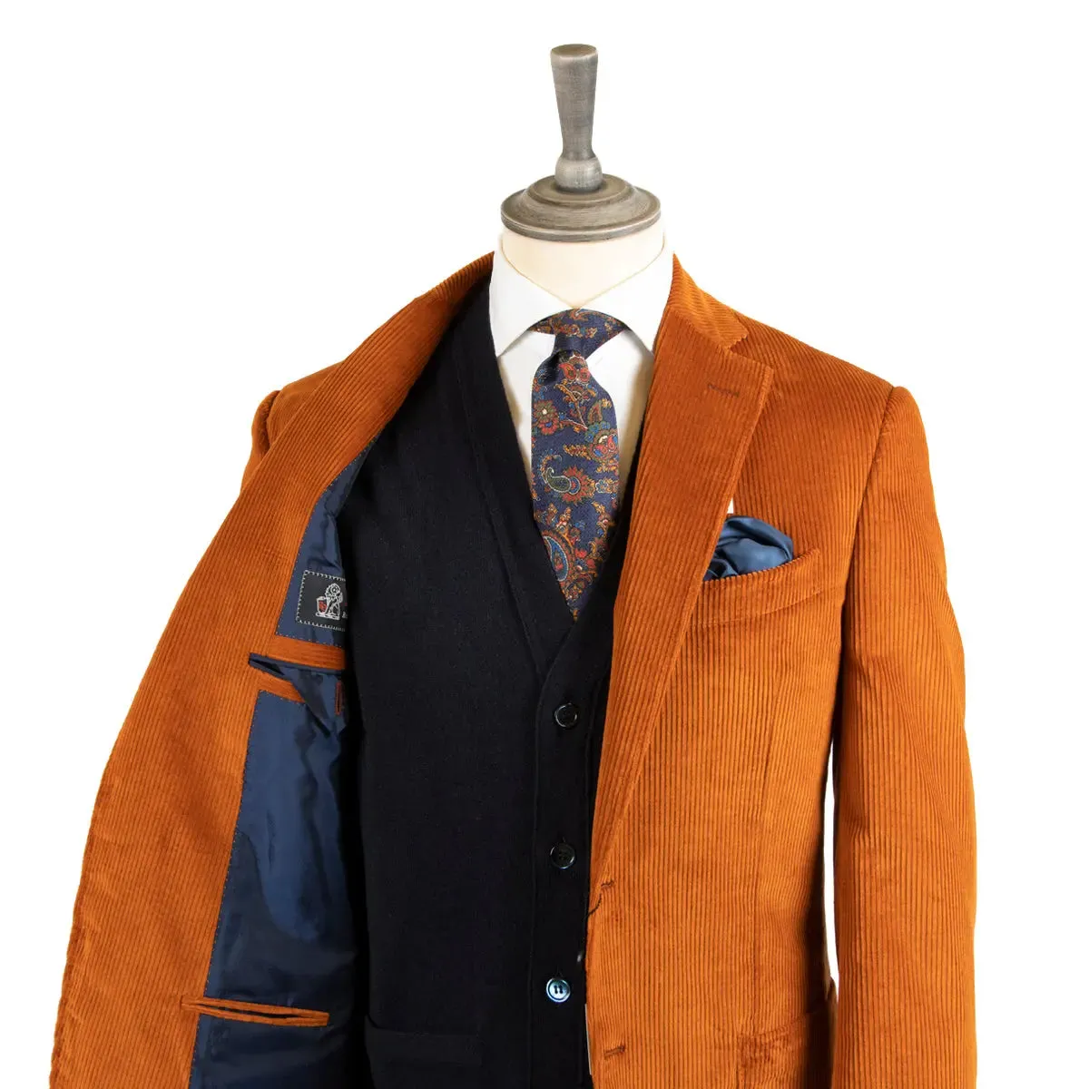 Orange Corduroy Jacket