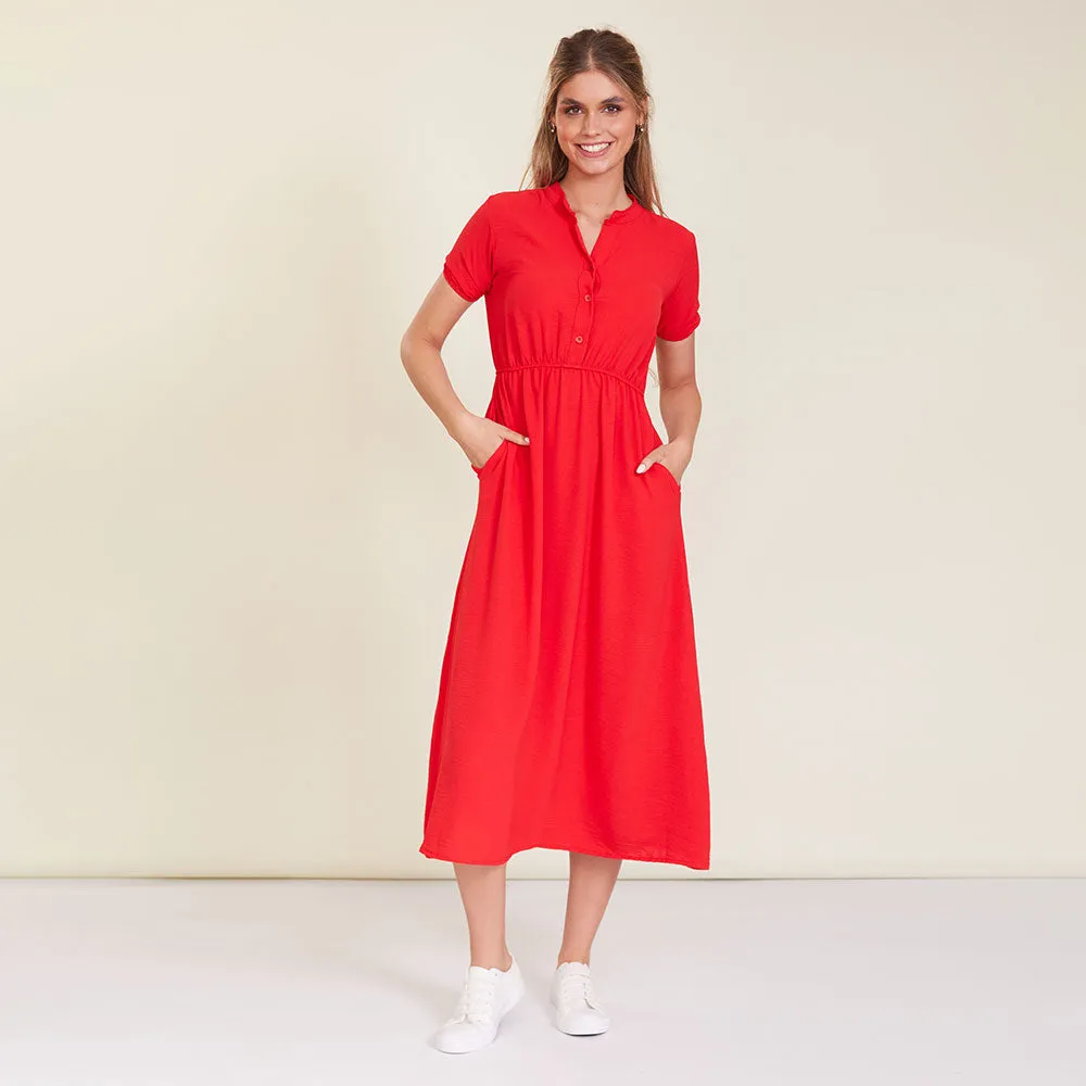 Parker Dress (Red)