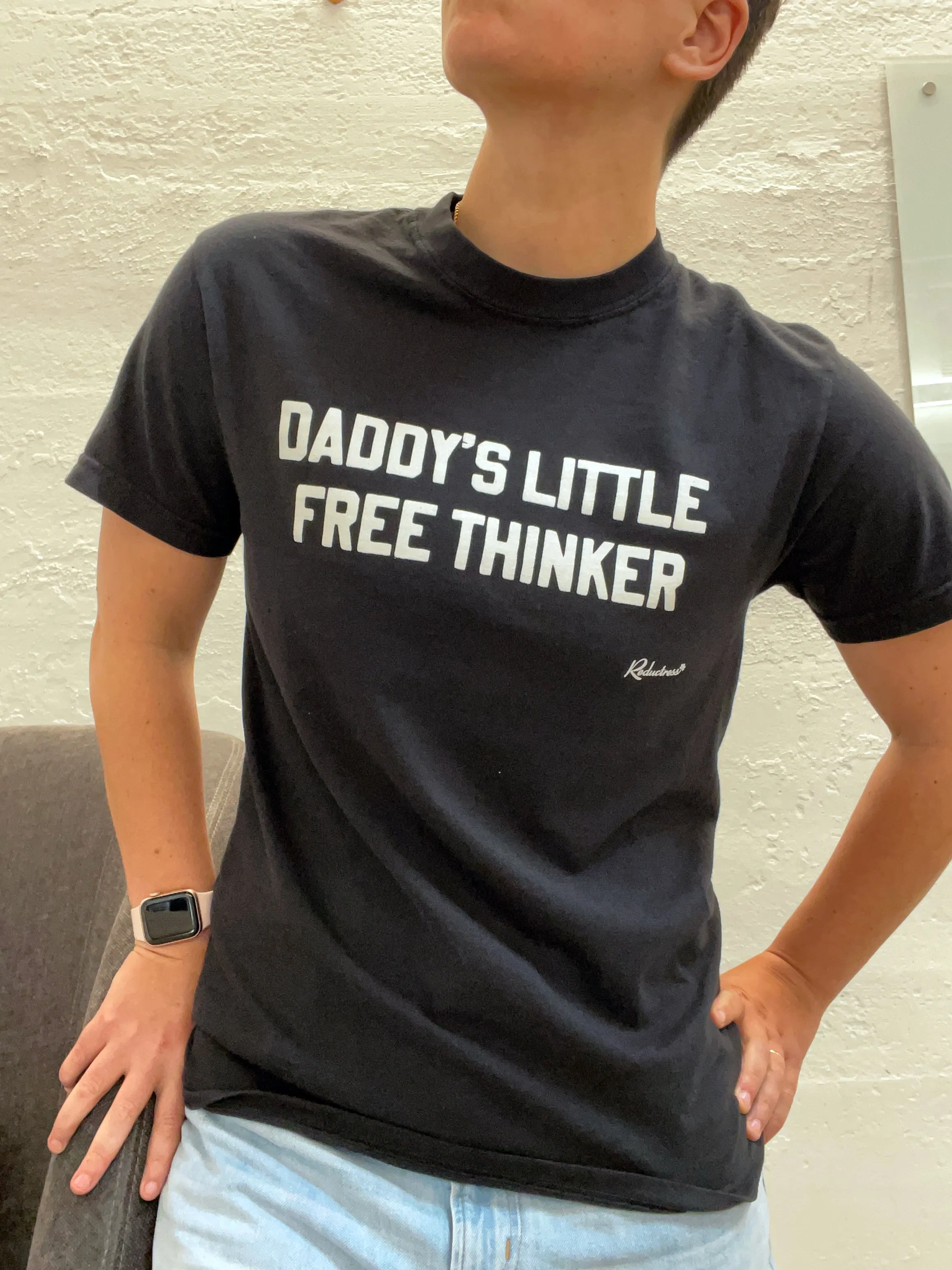 "Daddy's Little Free Thinker" Unisex Tee