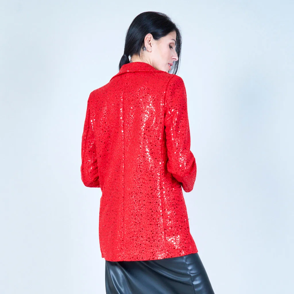 Sequin embellished blazer wholesale