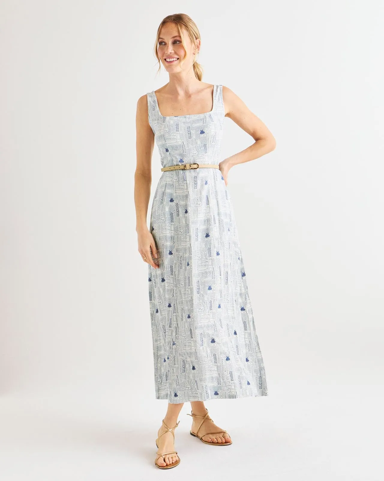 Tessa Eze Print Maxi Dress