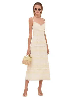 Vicci Dress in Ivory