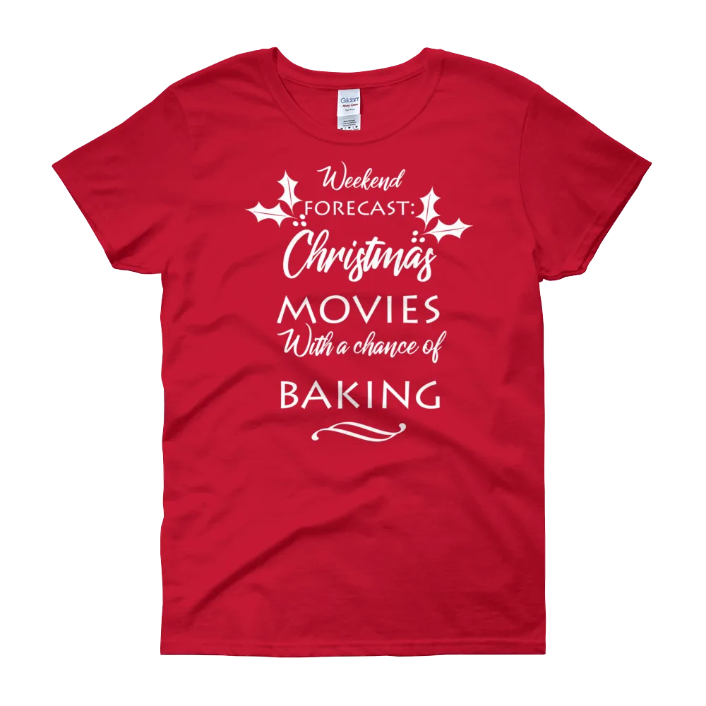 Weekend Christmas Womens Tee