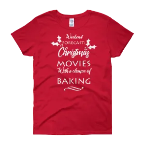 Weekend Christmas Womens Tee